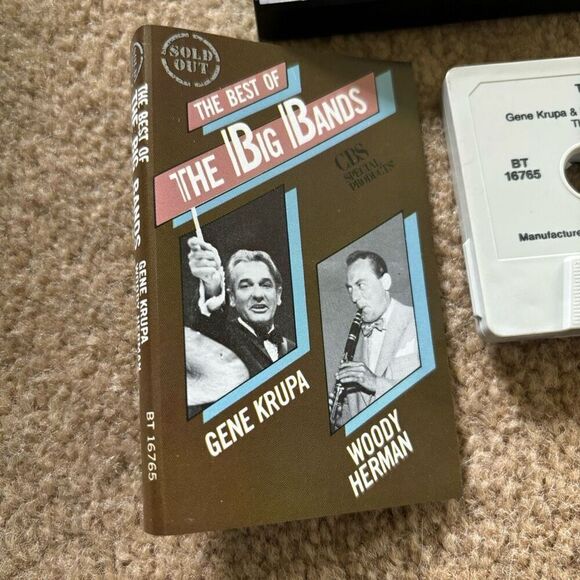 The Best Of The Big Bands Volume 7 Woody Herman BT 16764 Cassette Tape - Picture 4 of 8